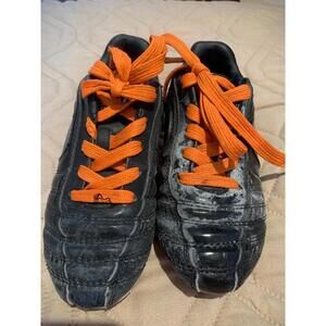 Black and Orange Soccer Cleats Youth